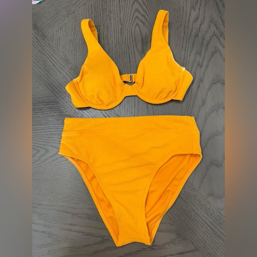 Splendid High Waisted Bikini Mango size XS
